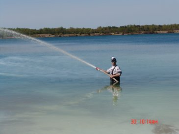 Spraying Slurry
